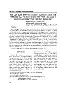 Mối liên quan giữa tính đa hình gen mã hoá thụ thể vitamin d apai với biểu hiện và tiến triển lâm sàng ở bệnh nhân nhiễm virus viêm gan B mạn tính