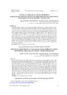 Một số đặc điểm bệnh lý lâm sàng ở chó bị nhiễm ve và biện pháp phòng, trị tại quận Tây Hồ - thành phố Hà Nội