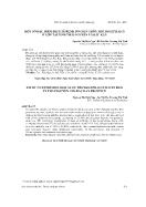 Một số đặc điểm dịch tễ bệnh do giun tròn trichocephalus ở lợn tại tỉnh Thái Nguyên và Bắc Kạn