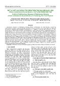 Một số kết quả phòng trừ bệnh thán thư hại sâm ngọc linh (panax Vietnamensis ha and grushv) tại Tu Mơ Rông - Kon Tum