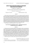 Một số lý luận về liên kết giữa hộ nông dân và doanh nghiệp trong sản xuất và tiêu thụ nông sản
