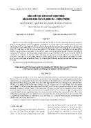 Năng suất sinh sản và chất lượng trứng của gà mái đông tảo và F₁(đông tảo × lương phượng)