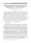 Nghiên cứu ảnh hưởng của chất giữ ẩm ams-1 đến sinh trưởng, phát triển và năng suất cây gai xanh (boehmeria nivea (L) gaud) tại Thanh Hóa