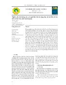 Nghiên cứu ảnh hưởng của con người đến tính đa dạng thực vật tại Khu di tích lịch sử Tân Trào, tỉnh Tuyên Quang