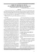 Nghiên cứu ảnh hưởng của đèn led đến sinh trưởng và phát triển của cây lan hồ điệp ở giai đoạn chăm sóc cây trong nhà lưới