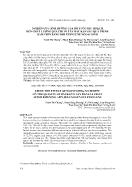 Nghiên cứu ảnh hưởng của độ tuổi thu hoạch đến chất lượng quả chuối tây bắc kạn sau quá trình rấm chín bằng khí ethylene ngoại sinh