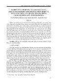 Nghiên cứu ảnh hưởng của mật độ cấy và liều lượng đạm đến sinh trưởng, phát triển và năng suất giống lúa hương thanh 8 trồng tại huyện Đông Sơn, tỉnh Thanh Hóa