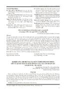 Nghiên cứu ảnh hưởng của một số biện pháp kỹ thuật đến tỷ lệ nảy mầm và sinh trưởng của cây con hoàng kỳ tại Quản Bạ - Hà Giang