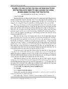 Nghiên cứu ảnh hưởng của sinh vật bám bẩn trong môi trường nước biển tới hiệu quả bảo vệ chống ăn mòn bằng phương pháp Protector