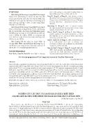 Nghiên cứu cấu trúc và đánh giá in silico biểu hiện của họ gen mã hóa tiểu phần nuclear Factor-Yb ở cây rau dền