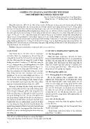 Nghiên cứu chọn lựa nguyên liệu thích hợp cho chế biến trà túi lọc măng tây