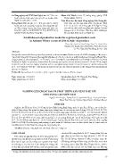 Nghiên cứu chọn tạo và phát triển sản xuất dâu tây cho vùng cao Việt Nam