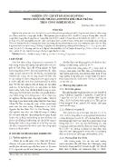 Nghiên cứu chu kỳ bổ sung rỉ đường trong nuôi siêu thâm canh tôm thẻ chân trắng theo công nghệ biofloc