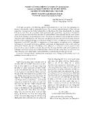 Nghiên cứu đặc điểm của vi khuẩn agrobacterium tumefaciens smith và bệnh u sùi rễ hoa hồng tại một số tỉnh miền Bắc Việt Nam