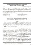 Nghiên cứu đặc điểm nông sinh học và khả năng kết hợp chung của một số dòng dưa chuột tự phối