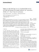 Nghiên cứu đặc điểm thực vật và sơ bộ thành phần hóa học cây Nhất mạt hương (Plectranthus hadiensis var. tomentosus (Benth. ex E. Mey.) Codd, họ Lamiaceae)