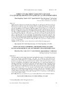 Nghiên cứu đặc điểm và khả năng sản xuất của lợn đen địa phương nuôi tại huyện Lạc Sơn tỉnh Hòa Bình