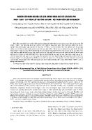 Nghiên cứu đánh giá độc lực của chủng virus dịch tả lợn châu phi VNUA - ASFV - L01 phân lập tại tỉnh Hà Nam - Việt Nam trên lợn thí nghiệm