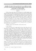 Nghiên cứu khả năng sản xuất của gà rừng tai đỏ tây bắc (gallus gallus spadiceus) theo phương thức nuôi nhốt tại Thanh Hóa