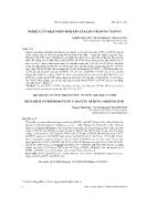 Nghiên cứu khả năng sinh sản của lợn nái DVN1 và DVN2