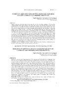 Nghiên cứu khả năng sinh trưởng, phẩm chất tinh dịch của lợn Landrace và Yorshire nhập từ Mỹ