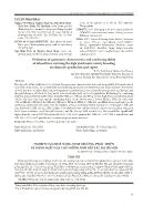 Nghiên cứu khả năng sinh trưởng, phát triển và năng suất của các giống ngô nếp lai tại Hà Nội