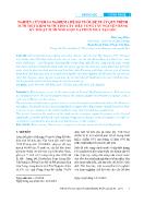 Nghiên cứu khảo nghiệm chế độ tưới, đề xuất quy trình tưới tiết kiệm nước cho cây tiêu vùng tây nguyên bằng kỹ thuật tưới nhỏ giọt và phun mưa tại gốc