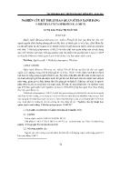 Nghiên cứu kỹ thuật bảo quản súplơ xanh bằng 1-Methylcyclopropene (1-mcp)