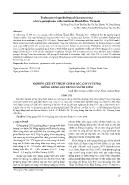 Nghiên cứu kỹ thuật chăm sóc cây in vitro giống gừng G10 trong vườm ươm