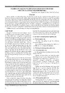 Nghiên cứu mật độ và liều lượng phân bón thích hợp cho cây cà gai leo tại tỉnh Phú Thọ