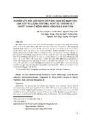 Nghiên cứu mối liên quan giữa đặc điểm mô bệnh học gan với tải lượng HBV DNA, hoạt độ enzyme alt huyết thanh ở bệnh nhân viêm gan B mạn tính