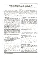 Nghiên cứu một số biện pháp kỹ thuật canh tác cho các giống đậu tương mới tại Vĩnh Phúc