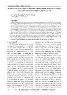 Nghiên cứu nuôi trồng nấm đông trùng hạ thảo (cordyceps militaris) trên giá thể tổng hợp và nhộng tằm