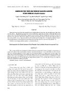 Nghiên cứu phát triển sản phẩm bột giàu beta-caroten từ quả trứng gà (pouteria lucuma)