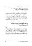 Nghiên cứu quy trình chế biến trà túi lọc từ lá gai Cao Bằng