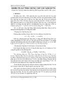 Nghiên cứu quy trình chế tạo chất cháy quân sự TPA