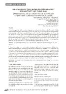 Nghiên cứu sấy thóc giống BC15 bằng máy sấy bơm nhiệt kết hợp thùng quay