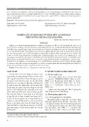 Nghiên cứu sử dụng một số phân hữu cơ sinh học trên giống chè TB4 tại Lâm Đồng