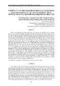 Nghiên cứu sự phát sinh hình thái của cây bá bệnh (eurycoma longifolia) từ các nguồn mô khác nhau dưới tác động của chất điều hòa sinh trưởng thực vật