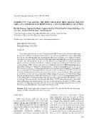 Nghiên cứu tạo kháng thể đơn chuỗi đặc hiệu kháng nguyên ompa của vi khuẩn gây bệnh vàng lá gân xanh trên cây có múi