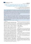 Nghiên cứu thành phần hóa học dịch chiết ethyl acetat của thân rễ ngải bún (rhizoma boesenbergiae panduratae)