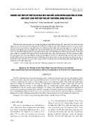 Nghiên cứu thiết kế thiết bị cô đặc mật ong kiểu chân không dạng ống có vành dẫn chất lỏng phối hợp phá kết tinh bằng sóng siêu âm