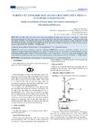 Nghiên cứu tổng hợp một số dẫn chất imin chứa nhân 6 - Fluorobenzo[d]thiazol