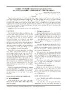 Nghiên cứu, tuyển chọn giống lúa thảo dược tại vùng có lợi thế cạnh tranh của tỉnh Thanh Hóa