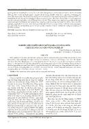 Nghiên cứu tuyển chọn giống mía có năng suất, chất lượng cao cho vùng Nghệ An