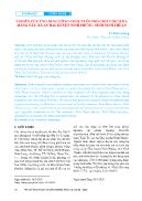 Nghiên cứu ứng dụng công nghệ tưới nhỏ giọt cho 20 ha măng tây, xã An Hải, huyện Ninh Phước, tỉnh Ninh Thuận