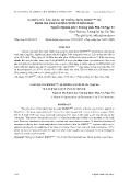 Nghiên cứu ứng dụng hệ thống điểm bmwpviet để đánh giá chất lượng nước ở sông Hậu