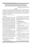 Nghiên cứu xác định chủng loại thuốc bảo vệ thực vật, liều lượng phân bón và mật độ gieo trồng thích hợp cho sản xuất ngô trên đất dốc tại Nghệ An và Thanh Hóa