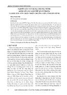 Nghiên cứu xây dựng chương trình giám sát các loài thú quan trọng tại khu bảo tồn thiên nhiên Thượng Tiến, tỉnh Hòa Bình