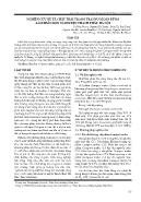 Nghiên cứu xử lý chất thải trang trại nuôi lợn rừng làm phân bón tại huyện Thạch Thất, Hà Nội